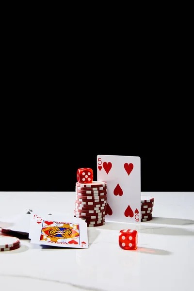 Live Over Under table with dealer and player cards displayed